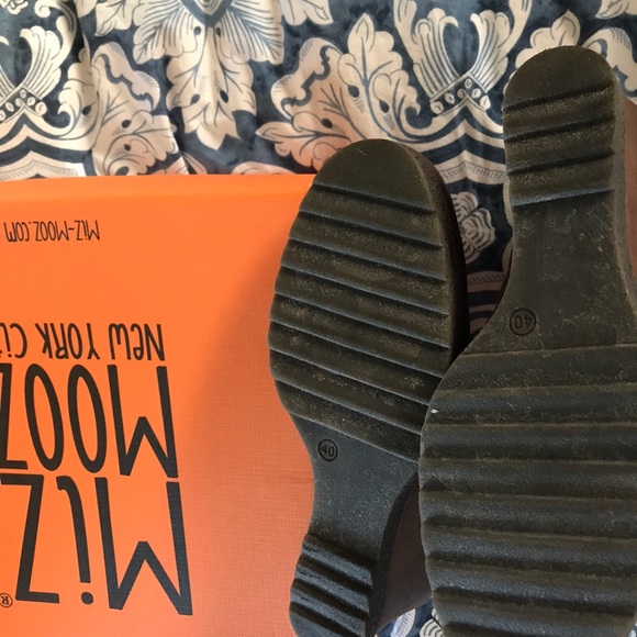 Miz Mooz leather bootie size 9.5